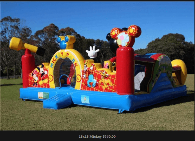 Mickey Mouse and Friends Clubhouse Playground Combo
