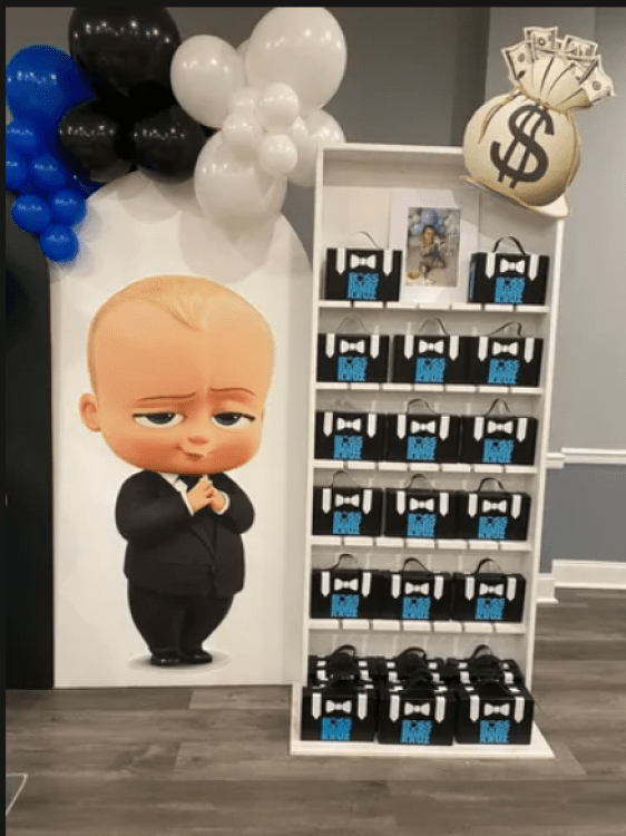Champagne/Prize Wall