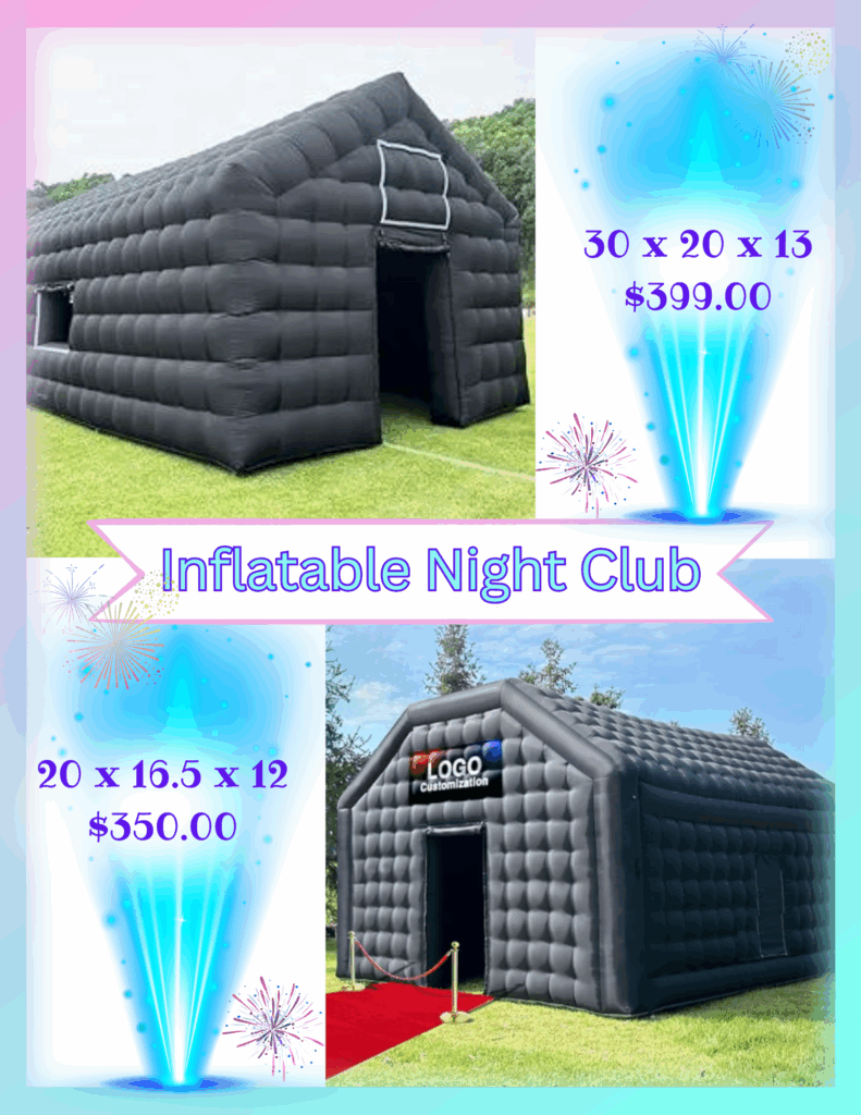 Inflatable Night Club Deals and Savings