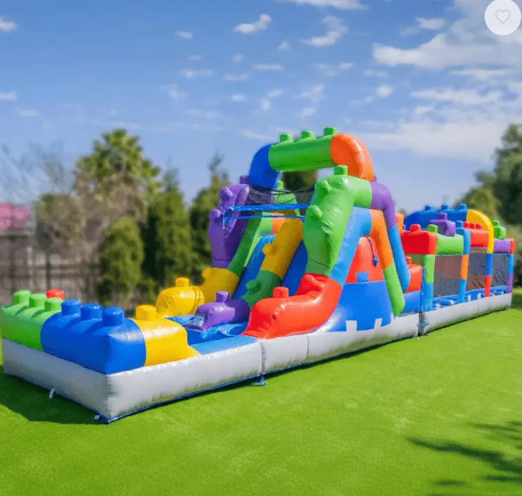 Block Party 42’ Inflatable Obstacle Course